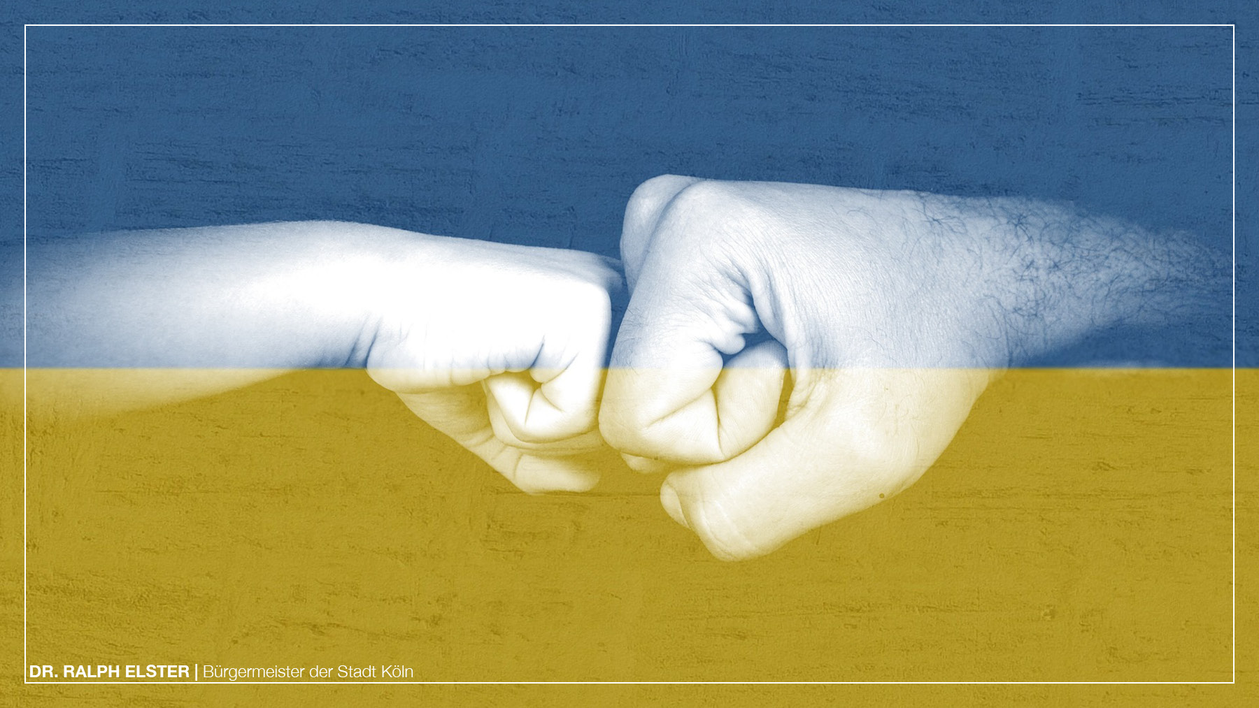 Jahrestag des russischen Einmarschs in die Ukraine: Gemeinsam sind wir stark