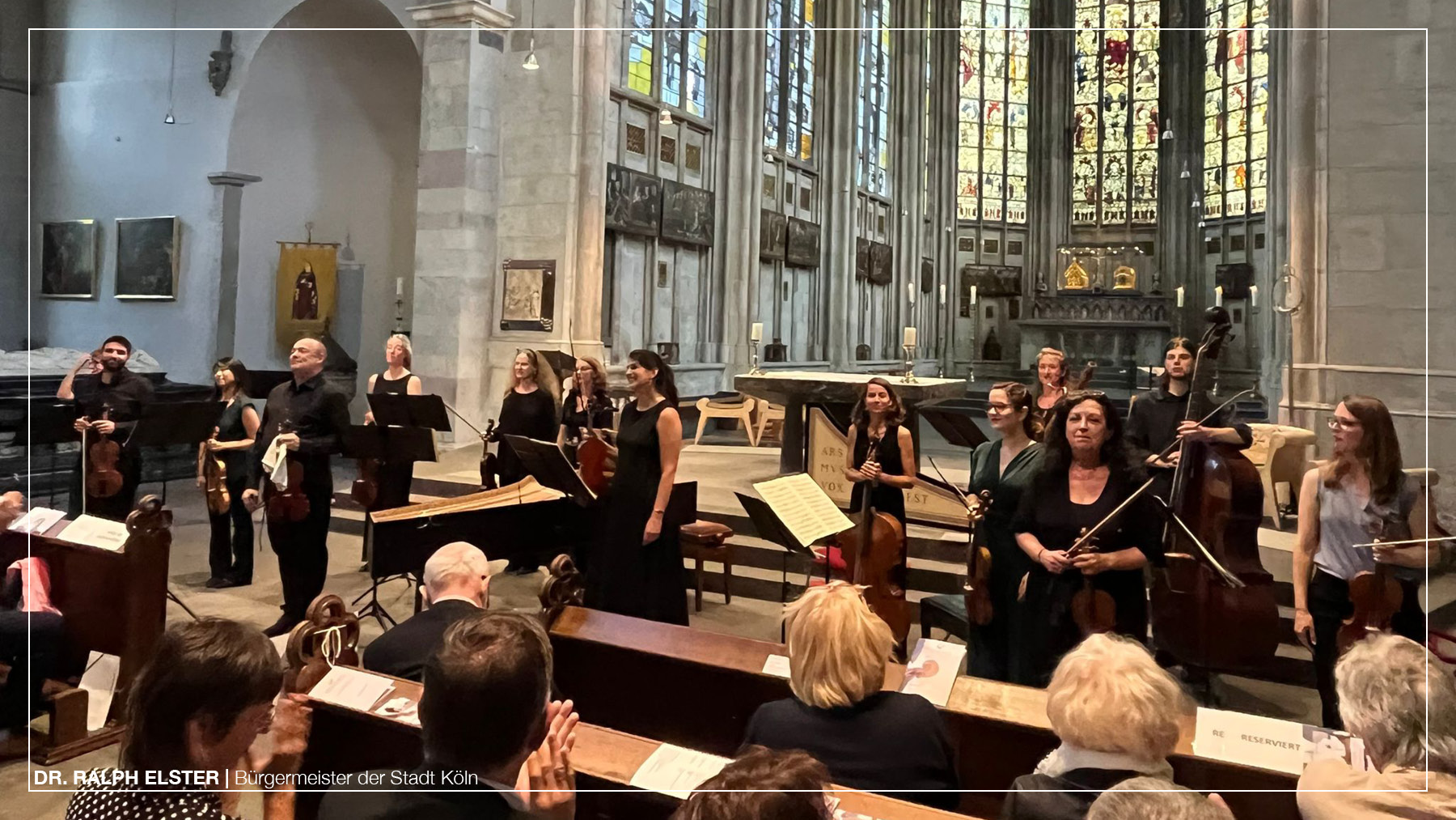 20 Jahre Harmonie Universelle: Mit der Familie Bach in St. Ursula Geburtstag gefeiert