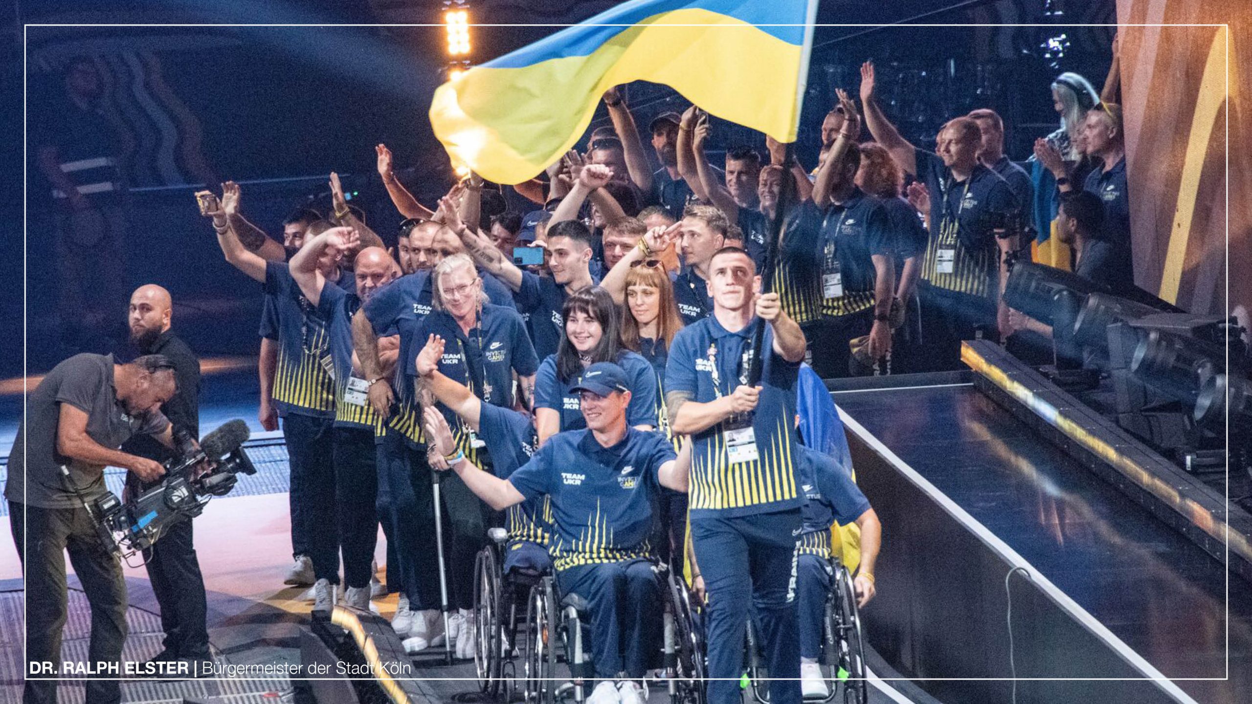 Invictus Games: Das ukrainische Team ist beim Blau-Gelben Kreuz in den besten Händen